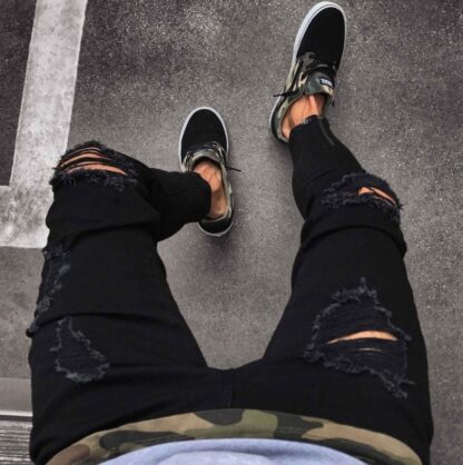 Streetwear Ripped Jeans - Image 2