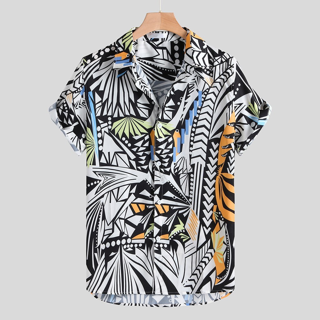 Hawaiian Casual Streetwear Shirt – Tropical Urban Fashion by ToorunStyle