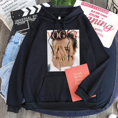 Hoodie Ladies Pullover Large Sweatshirt Streetwear - Image 2