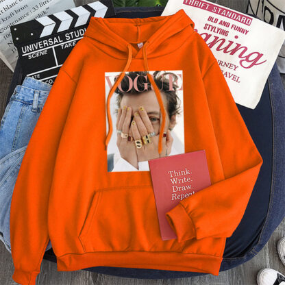 Hoodie Ladies Pullover Large Sweatshirt Streetwear - Image 7