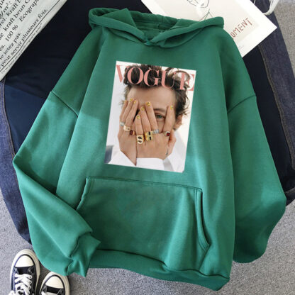 Hoodie Ladies Pullover Large Sweatshirt Streetwear - Image 3
