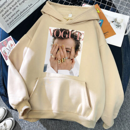 Hoodie Ladies Pullover Large Sweatshirt Streetwear - Image 5