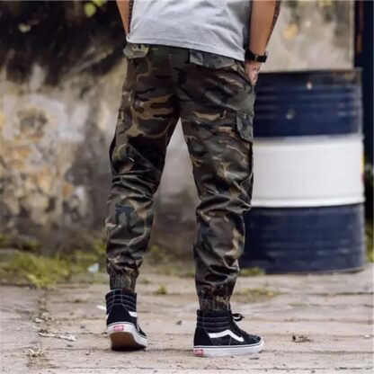 Men Casual Summer Streetwear Jeans Jogger Pan - Image 3