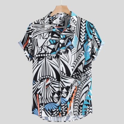 Hawaiian Casual Shirt Streetwear - Image 3