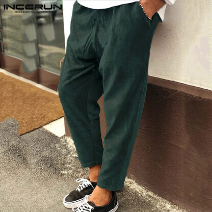 Winter Men Corduroy Pants Streetwear Joggers - Image 10